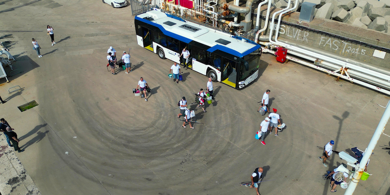 "Fishing Day in the Port" held in Bar 