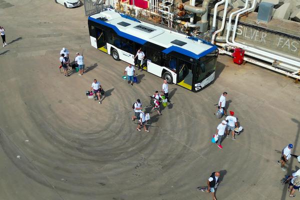 "Fishing Day in the Port" held in Bar 