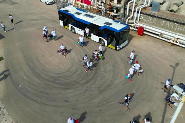 "Fishing Day in the Port" held in Bar 