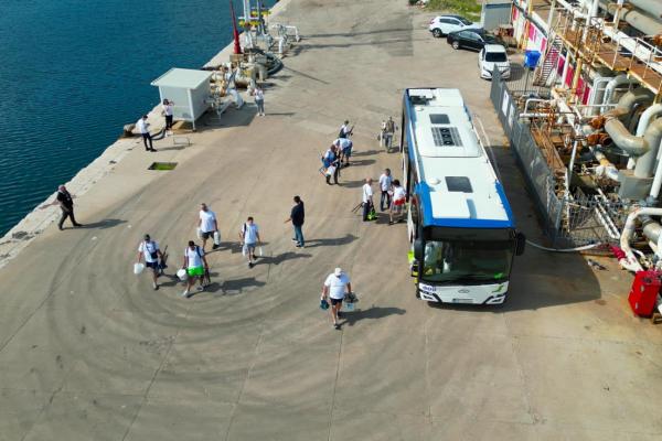 "Fishing Day in the Port" held in Bar 